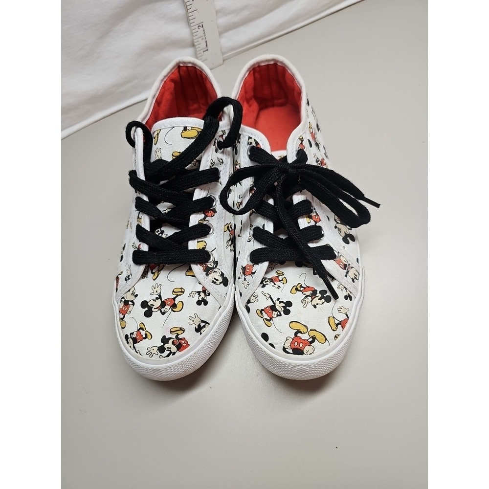 Walt Disney World Canvas Mickey Mouse Sneakers women's Size 7 - Picture 4 of 4